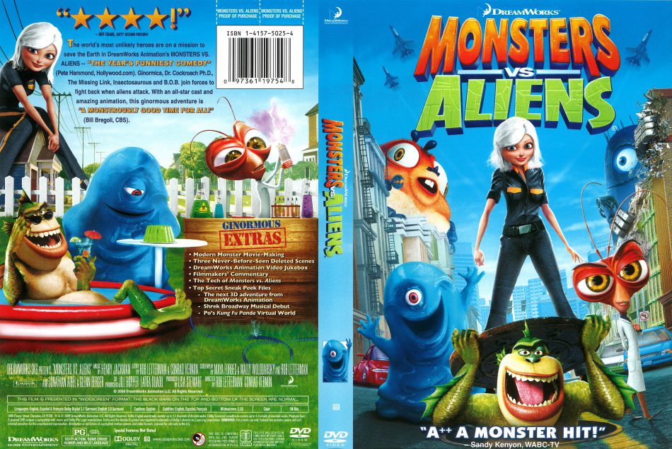 Monsters vs. Aliens มอนสเตอร์ ปะทะ เอเลี่ยน (2009)